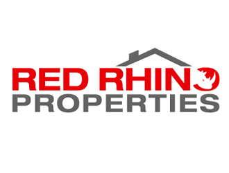Red Rhino Properties logo design by megalogos