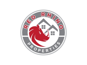 Red Rhino Properties logo design by jonggol