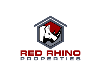 Red Rhino Properties logo design by Kruger
