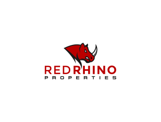 Red Rhino Properties logo design by senandung