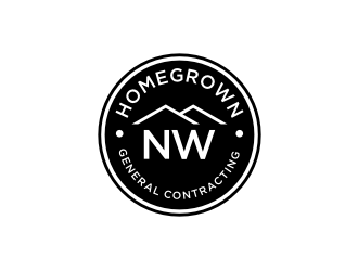 Homegrown NW General Contracting  logo design by protein