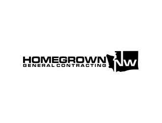 Homegrown NW General Contracting  logo design by oke2angconcept