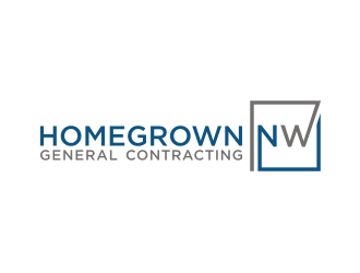 Homegrown NW General Contracting  logo design by rief