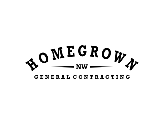 Homegrown NW General Contracting  logo design by IrvanB