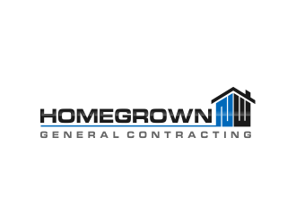 Homegrown NW General Contracting  logo design by creator_studios