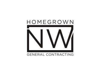 Homegrown NW General Contracting  logo design by blessings