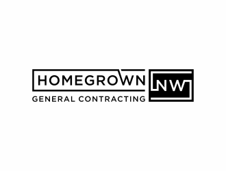 Homegrown NW General Contracting  logo design by checx