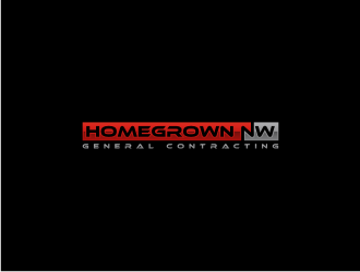 Homegrown NW General Contracting  logo design by sodimejo