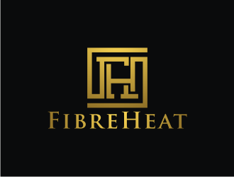 FibreHeat logo design by logitec