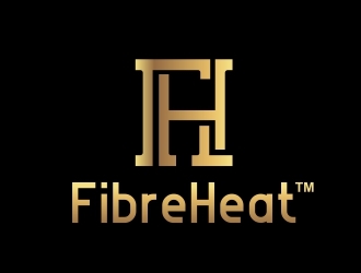 FibreHeat logo design by mercutanpasuar