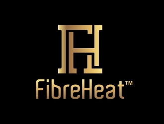 FibreHeat logo design by mercutanpasuar