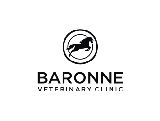 Baronne Veterinary Clinic logo design by mbamboex
