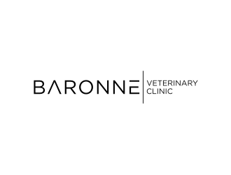 Baronne Veterinary Clinic logo design by asyqh