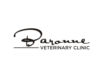 Baronne Veterinary Clinic logo design by rief