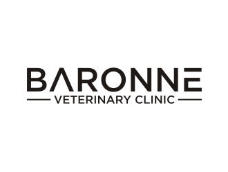 Baronne Veterinary Clinic logo design by rief