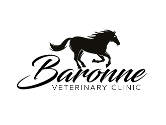 Baronne Veterinary Clinic logo design by czars