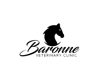 Baronne Veterinary Clinic logo design by czars