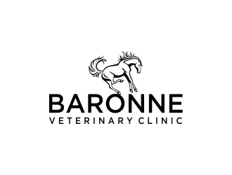Baronne Veterinary Clinic logo design by oke2angconcept