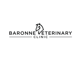 Baronne Veterinary Clinic logo design by logitec