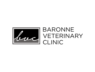 Baronne Veterinary Clinic logo design by asyqh