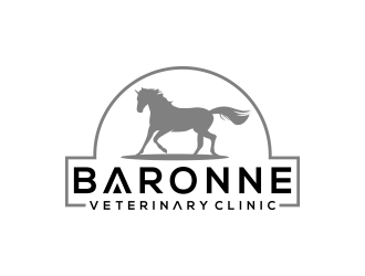 Baronne Veterinary Clinic logo design by IrvanB