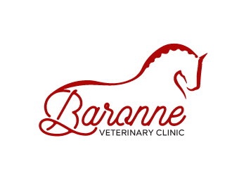 Baronne Veterinary Clinic logo design by tec343