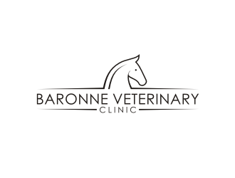 Baronne Veterinary Clinic logo design by blessings