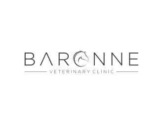 Baronne Veterinary Clinic logo design by DiDdzin
