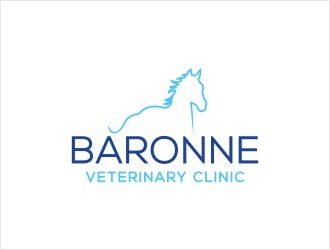 Baronne Veterinary Clinic logo design by Shabbir