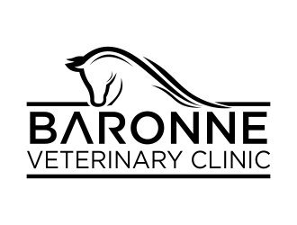 Baronne Veterinary Clinic logo design by grafisart2