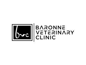 Baronne Veterinary Clinic logo design by BlessedArt