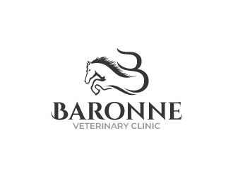 Baronne Veterinary Clinic logo design by zinnia