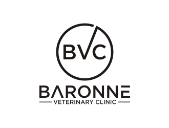 Baronne Veterinary Clinic logo design by rief