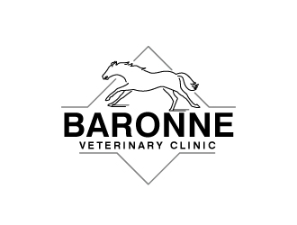 Baronne Veterinary Clinic logo design by adwebicon