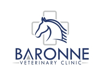 Baronne Veterinary Clinic logo design by ruki