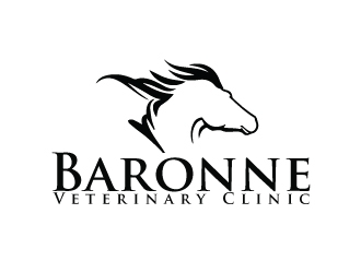Baronne Veterinary Clinic logo design by AamirKhan