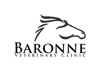 Baronne Veterinary Clinic logo design by AamirKhan