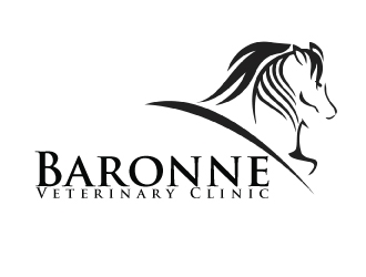 Baronne Veterinary Clinic logo design by AamirKhan