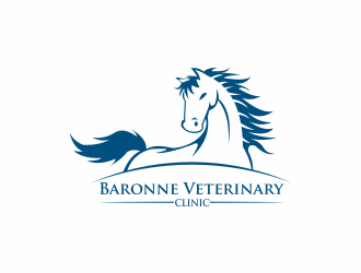 Baronne Veterinary Clinic logo design by luckyprasetyo