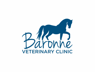 Baronne Veterinary Clinic logo design by luckyprasetyo