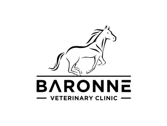 Baronne Veterinary Clinic logo design by hopee
