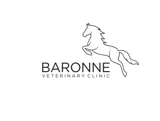 Baronne Veterinary Clinic logo design by assava