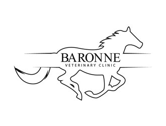 Baronne Veterinary Clinic logo design by LogoInvent