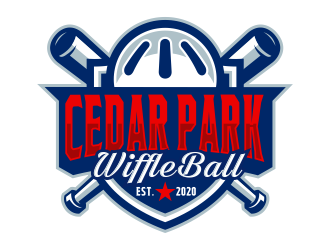 CEDAR PARK WIFFLEBALL logo design by jm77788