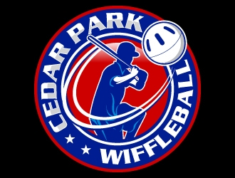 CEDAR PARK WIFFLEBALL logo design by uttam