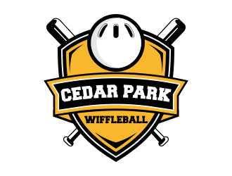 CEDAR PARK WIFFLEBALL logo design by Kruger