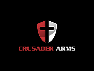 Crusader Arms logo design by oke2angconcept