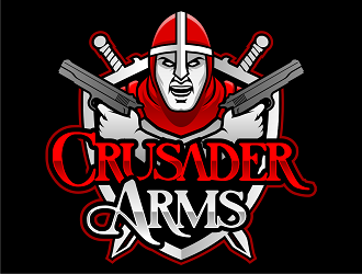 Crusader Arms logo design by haze