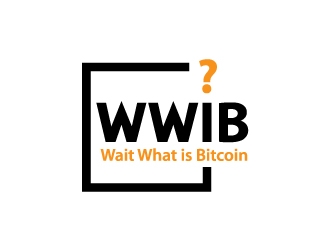 Wait What is Bitcoin logo design by kgcreative