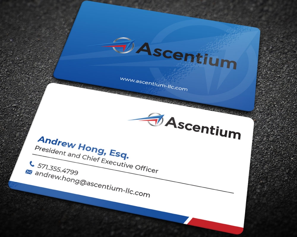 Ascentium (Ascentium LLC) logo design by Boomstudioz
